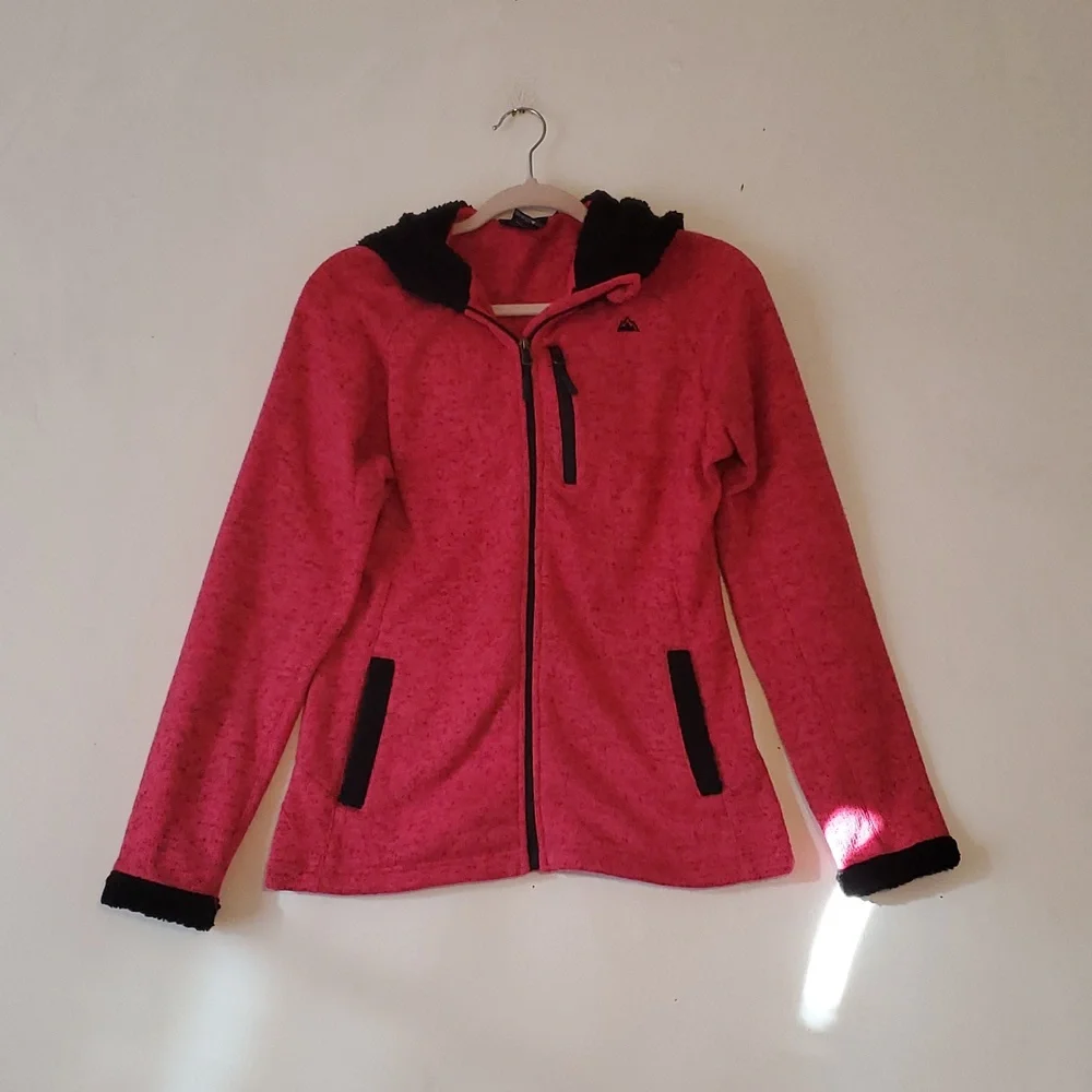 Snozu Performance Pink Zipup Outdoor Coat Jacket Women Hoodie‎ Size Medium